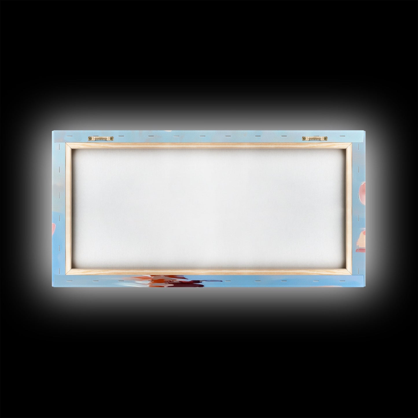 Kayaker, Summer Adventure, Water Sports Art, Canvas Print, Minimalist Wall Decor, Coastal Home Art, Boho Beach Painting, Modern Artwork