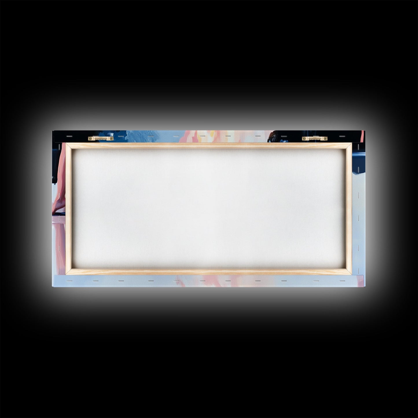 Gemütliches Lagerfeuer, Feuerspiegelung, Lagerfeuerglühen, Herbstnacht, gerahmter Leinwanddruck, Wandbild für die Hütte, rustikale Dekoration, warme Atmosphäre, Herbstkunst