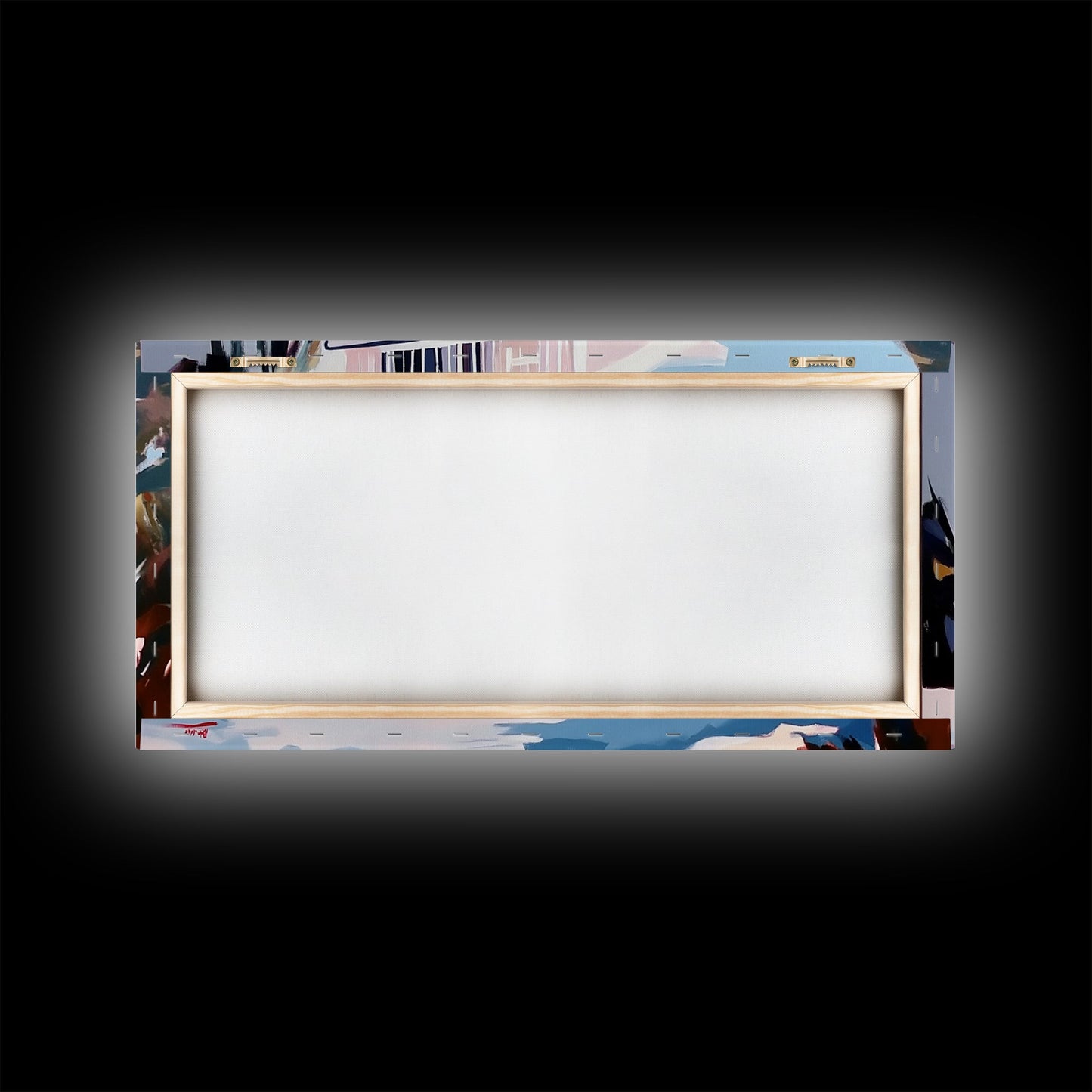 Oceanfront Porch, Coastal Home, Beach House, Seaside Retreat, Summer Vibes, Blue Wall Art, Nautical Style, Modern Decor, Framed Canvas Print