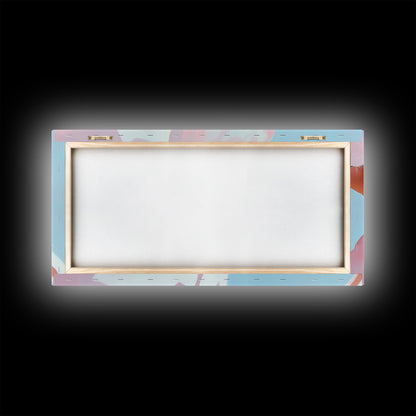 Moderne Mode, auffälliger Schmuck, schicke Kunst, gerahmter Leinwanddruck, zeitgenössische Wandkunst, feminine Dekoration, minimalistische Ästhetik, Schlafzimmerkunst