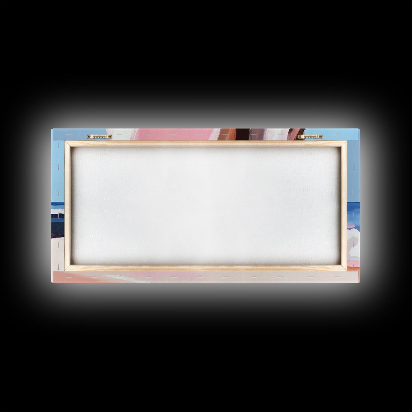 Beach Cliffside, Ocean Waves Art, Coastal Home Decor, Beach Vacation Aesthetic, Minimalist Seascape, Canvas Print, Bedroom Wall Art