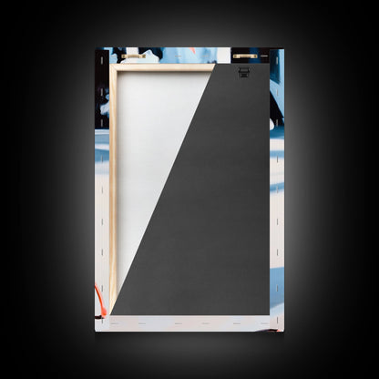 Autumn Leaf, Seasonal Art, Nature Wall Decor, Canvas Print, Fall Home Decor, Minimalist Artwork, Botanical Art, Bedroom Wall Art