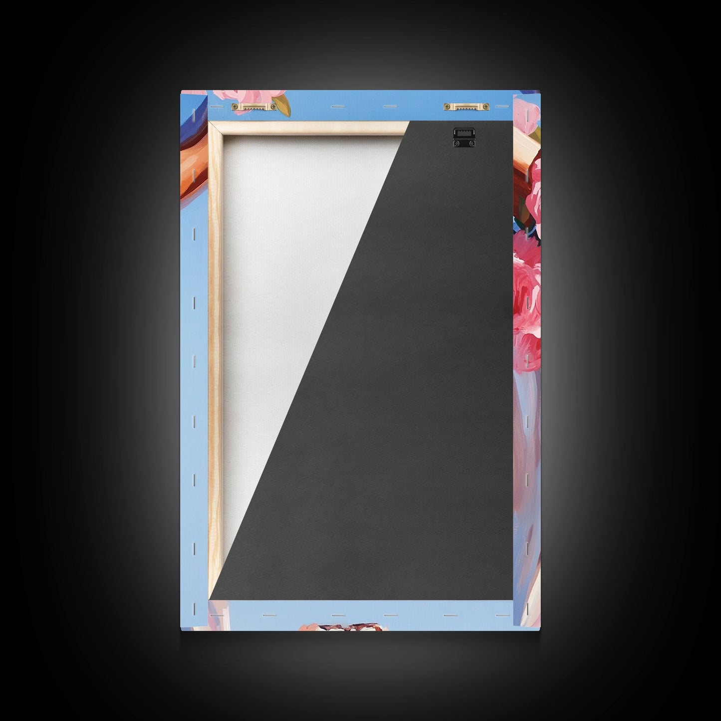 Longhorn Skull, Western Decor, Boho Wall Art, Rustic Home, Floral Art, Cowboy Aesthetic, Canvas Print, Bedroom Art, Southwestern Gift