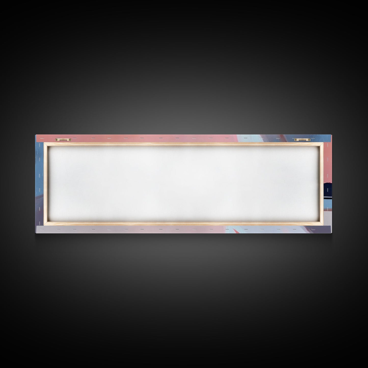 Sunset Serenity, Coastal Horizon, Tranquil Art, Framed Canvas Print, Pink Sky, Minimalist Seascape, Ocean Decor, Living Room Artwork