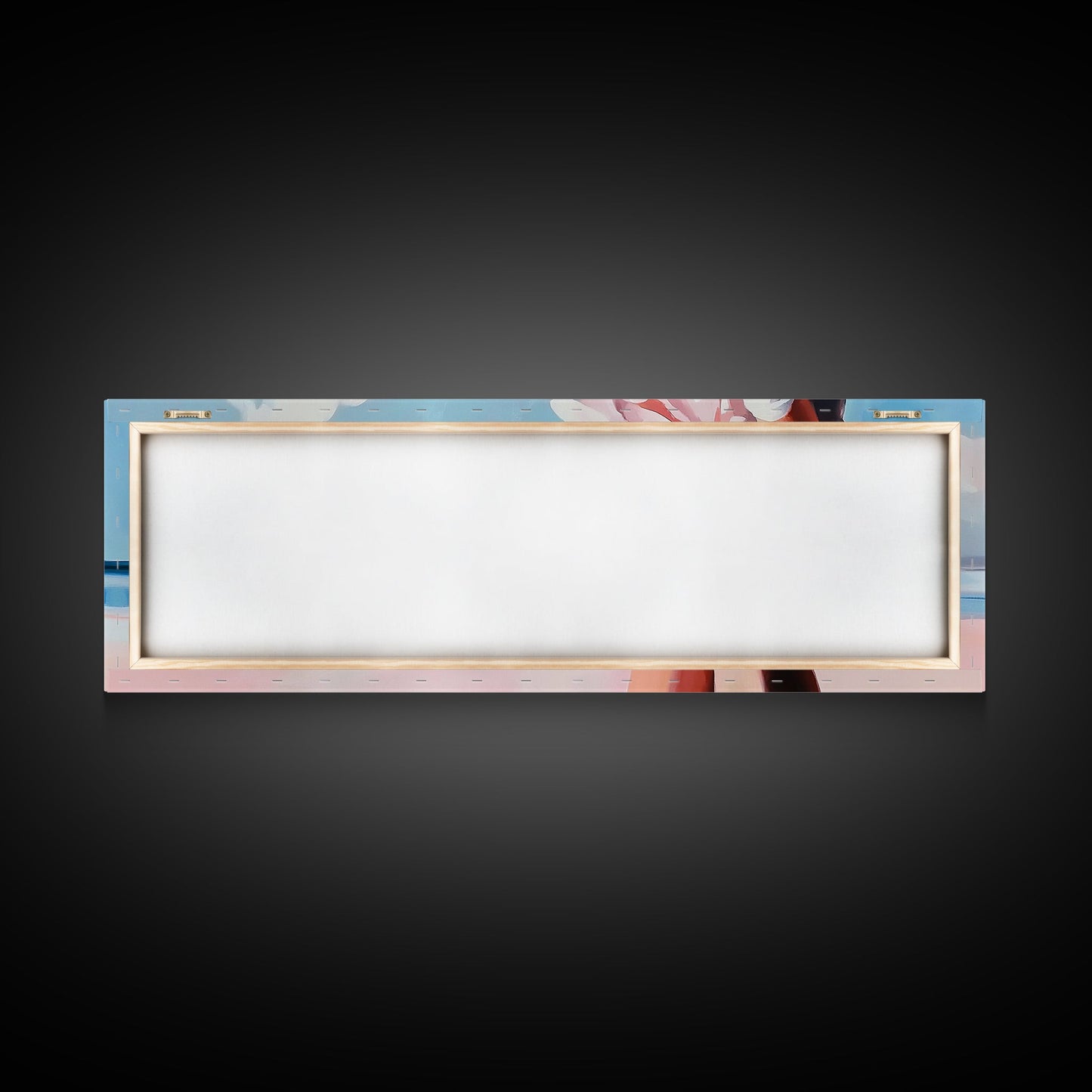 Ocean Breeze, White Dress, Canvas Print, Beach Wall Art, Minimalist Art, Relaxing Home Decor, Blue Sky Painting, Modern Wall Art