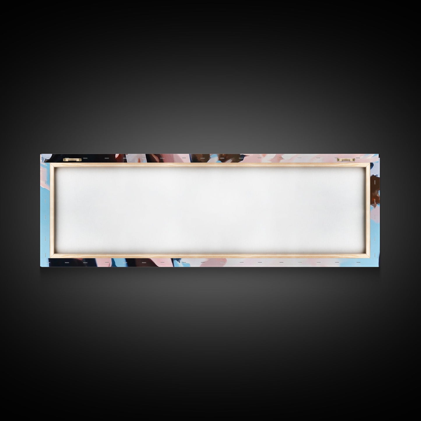 Pink Blossoms, Spring Wall Art, Boho Art, Feminine Aesthetic, Framed Canvas Print, Bedroom Decor, Soft Pastel Art, Nature Painting