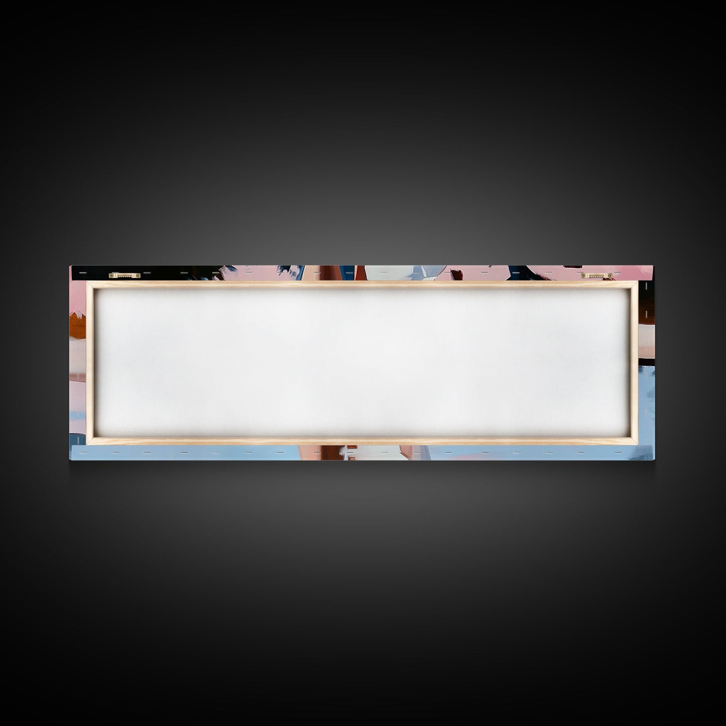 Reflection Beauty, Elegant Aesthetic, Nature Painting, Romantic Minimalism, Framed Canvas Print, Living Room Decor, Feminine Artwork