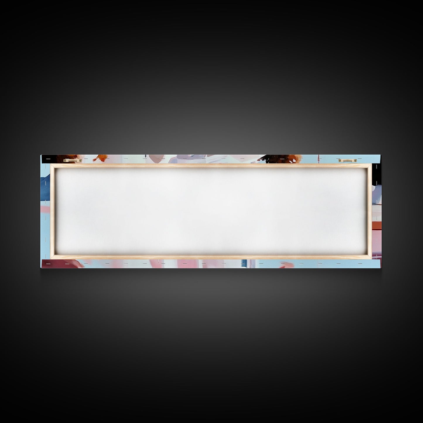 Lakeside House, Reflections, Peaceful Landscape, Canvas Print, Serene Wall Art, Modern Home Decor, Minimalist Artwork, Living Room Accent