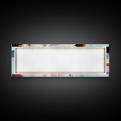 Lakeside House, Reflections, Peaceful Landscape, Canvas Print, Serene Wall Art, Modern Home Decor, Minimalist Artwork, Living Room Accent