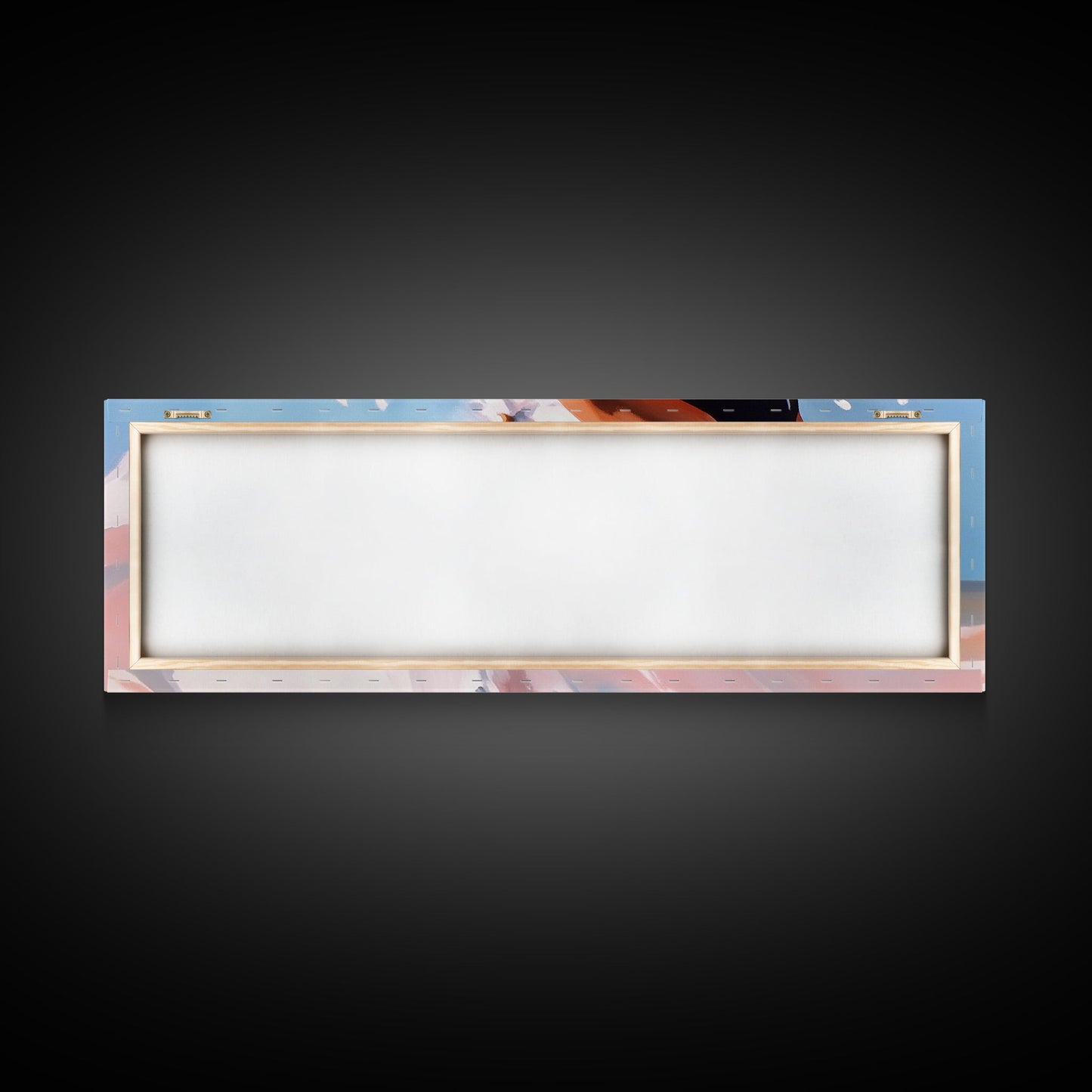 Abstract Ocean Waves, Coastal Wall Art, Beach Aesthetic, Pastel Seascape, Large Canvas Print, Minimalist Art, Living Room Decor