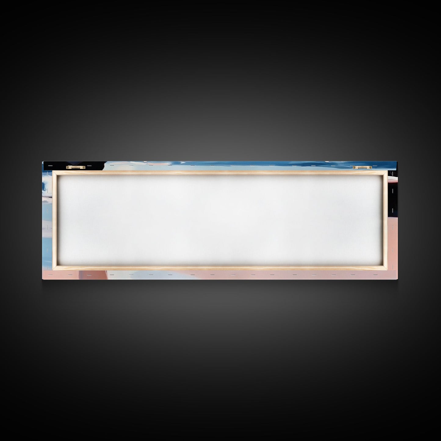 Ocean Waves, Coastal Wall Art, Beach House Decor, Framed Canvas Print, Relaxing Blue Tones, Nautical Aesthetic, Summer Art