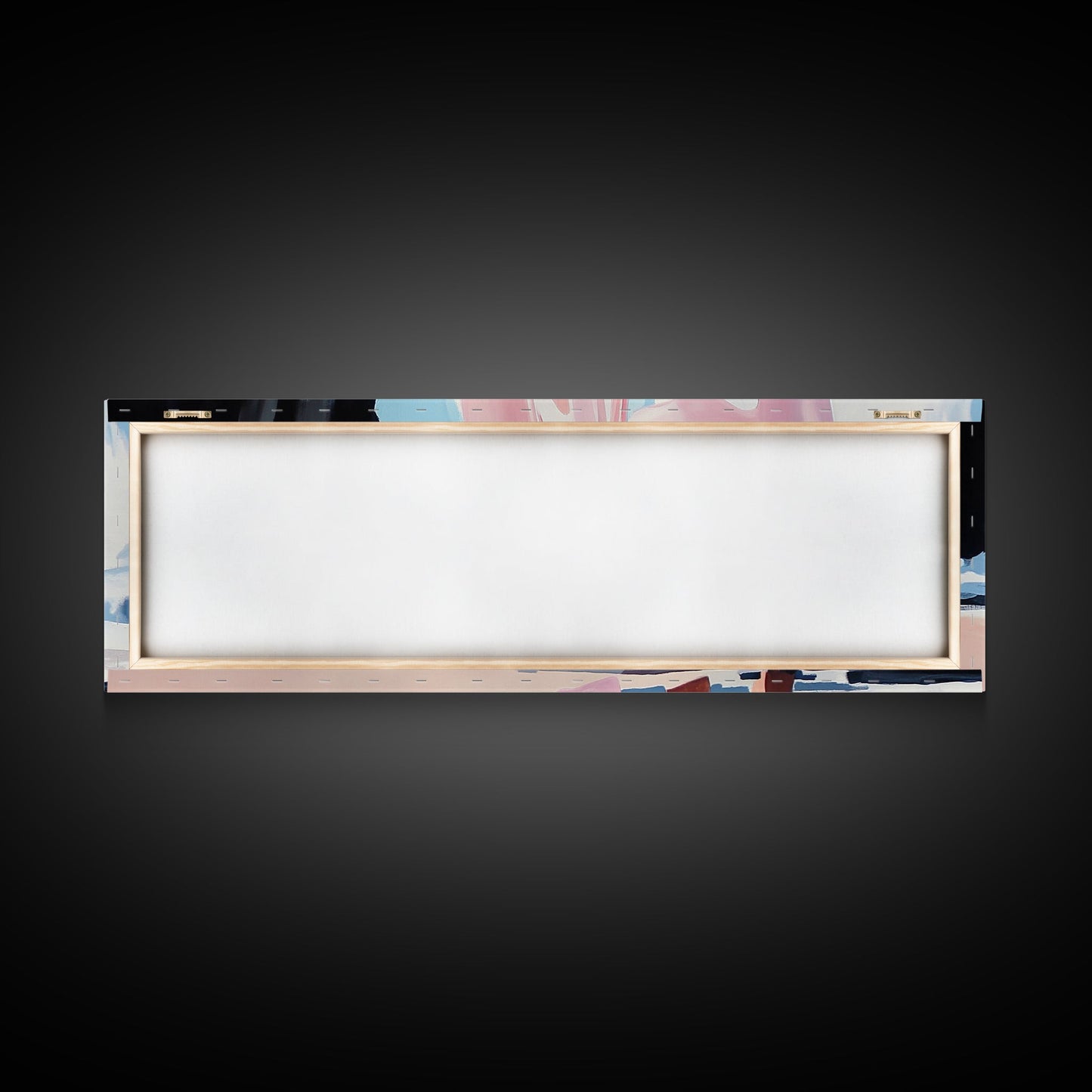 Ocean Waves, Feminine Beach Art, Coastal Minimalist Decor, Framed Canvas Print, Soft Pastel Seaside Art, Nautical Living Room Wall Art