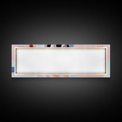 Horse Hooves, Western Equestrian Art, Rustic Farmhouse Decor, Framed Canvas Print, Country Style, Cowboy Aesthetic, Bedroom Wall Art