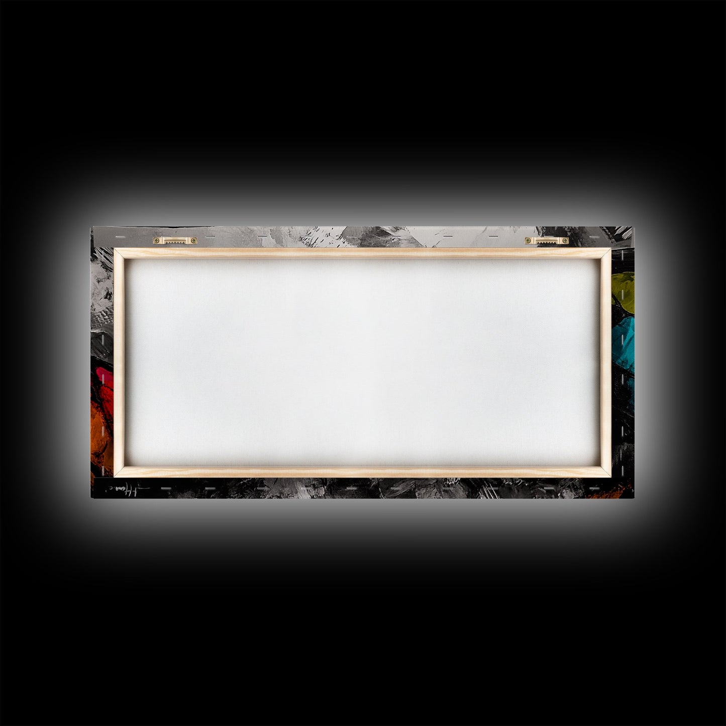 Butterfly Wing, Vibrant Abstract, Colorful Texture, Modern Wall Art, Nature Inspired, Framed Canvas Print, Office Decor, Bold Statement Art