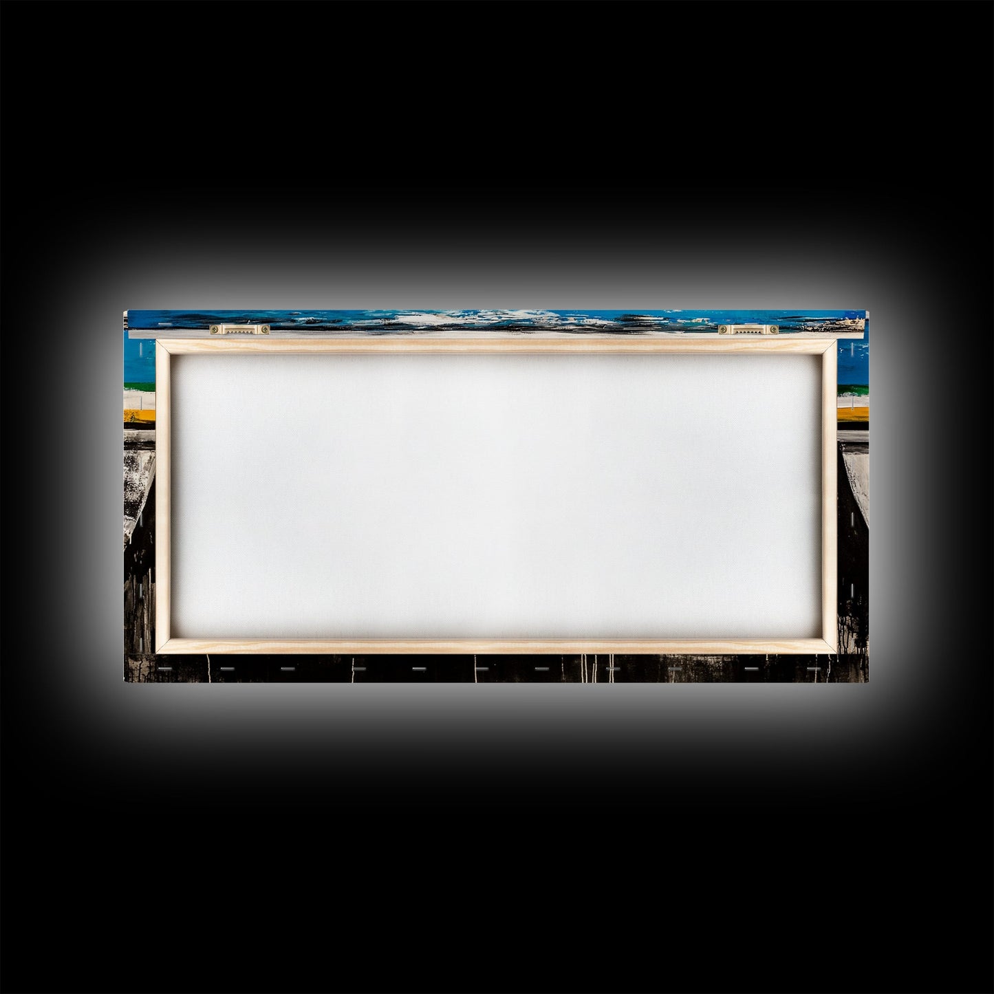 Abstract Boat, Coastal Wall Art, Nautical Decor, Large Canvas Print, Beach House Art, Modern Art, Living Room Wall Art, Blue Art