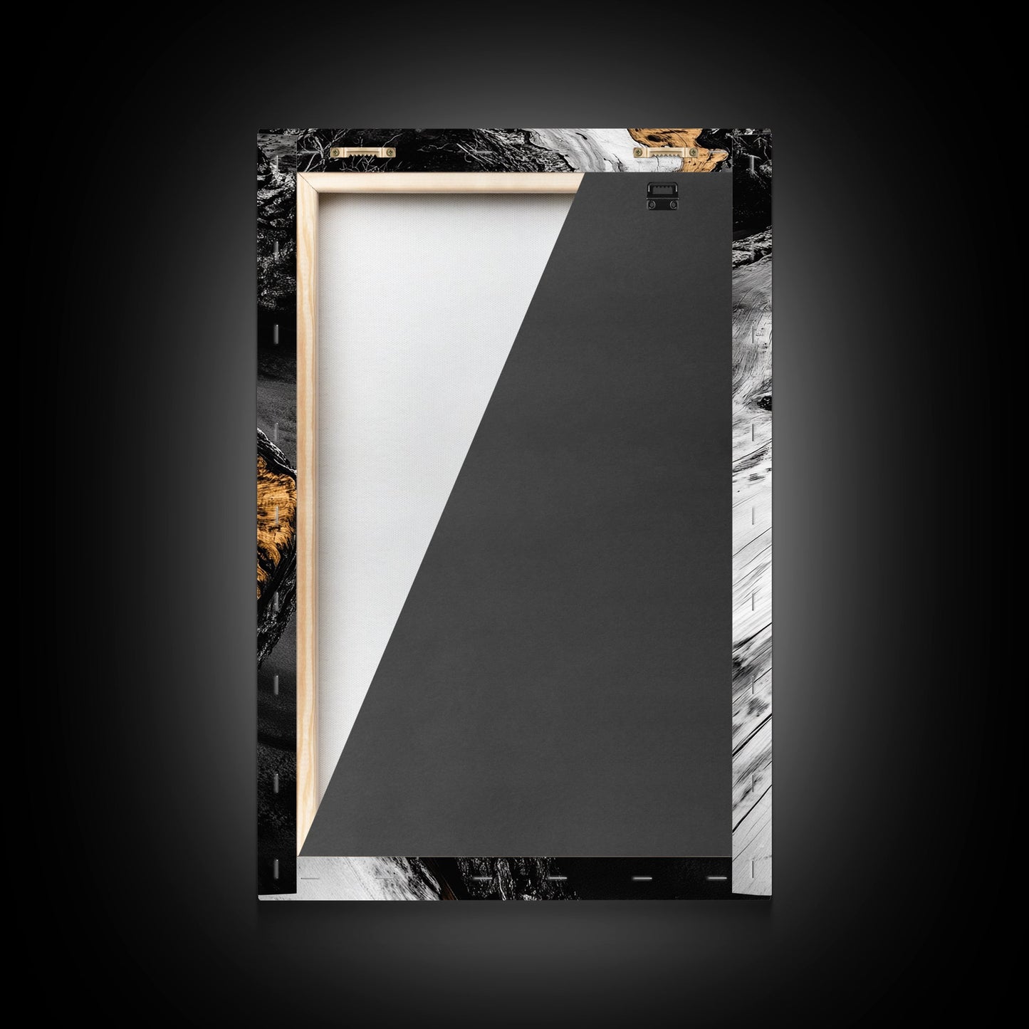 Driftwood, Rustic Nature Art, Framed Canvas Print, Black and White Photography, Earthy Tones, Beach House Decor, Minimalist Home Art