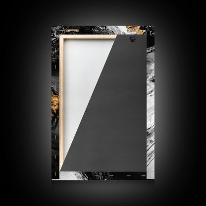 Driftwood, Rustic Nature Art, Framed Canvas Print, Black and White Photography, Earthy Tones, Beach House Decor, Minimalist Home Art