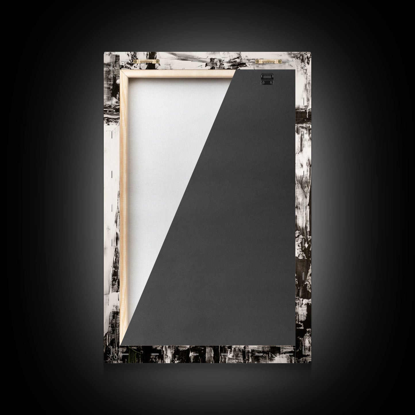 Bold Abstract, Red and Black Painting, Modern Canvas Print, Living Room Wall Art, Statement Art, Large Contemporary Artwork