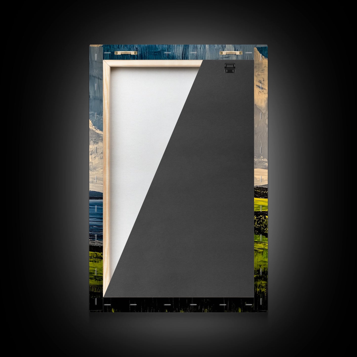 Coastal Cliff Art, Ocean View Print, Nature Landscape Decor, Tranquil Wall Art, Serene Scenery Print, Living Room Art, Framed Canvas Print