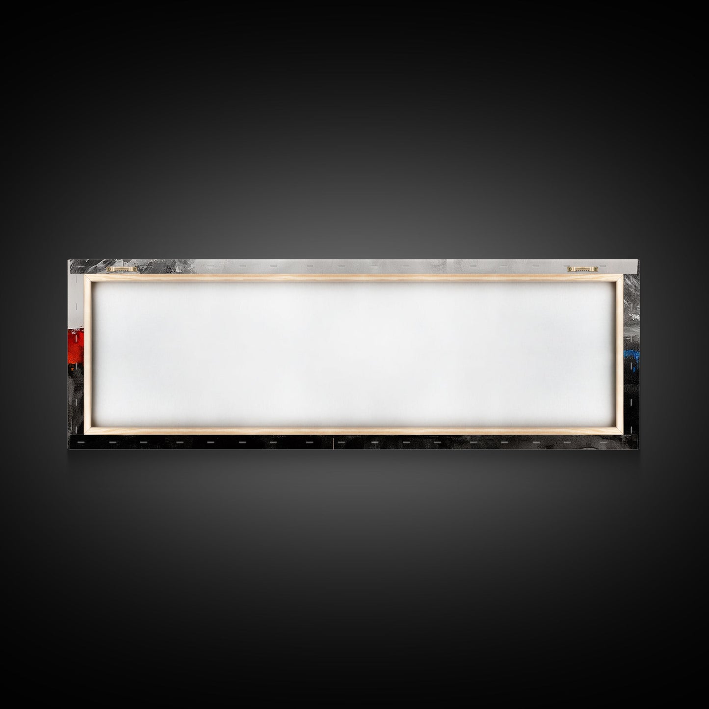 Abstract Mountain Art, Bold Colorful Landscape, Modern Expressionist Painting, Autumn Decor, Framed Canvas Print, Dining Room Art