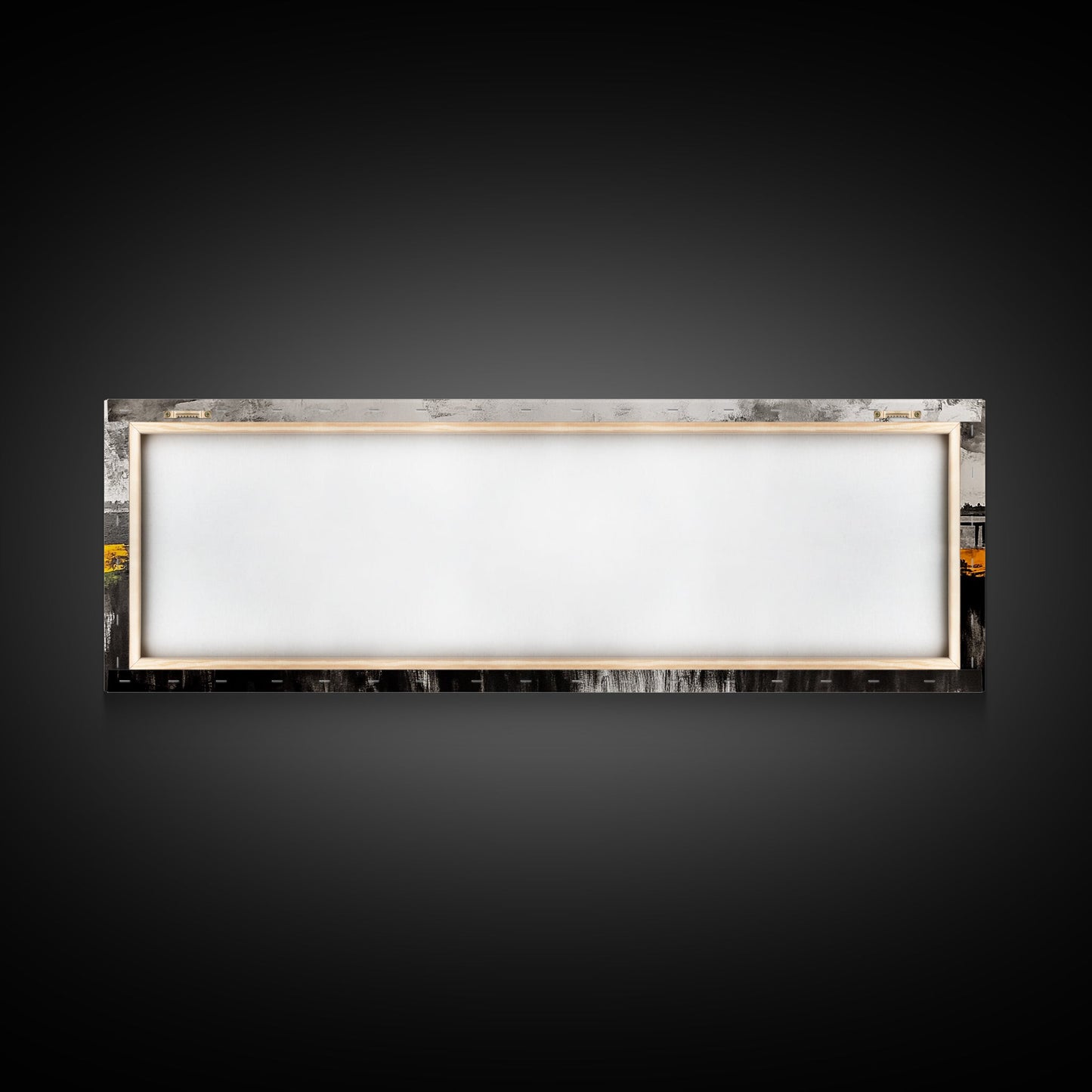 Lakeside Reflection, Golden Meadow, Dramatic Sky, Framed Canvas Print, Landscape Wall Art, Nature Inspired Art, Bedroom Wall Decor, Rustic Charm