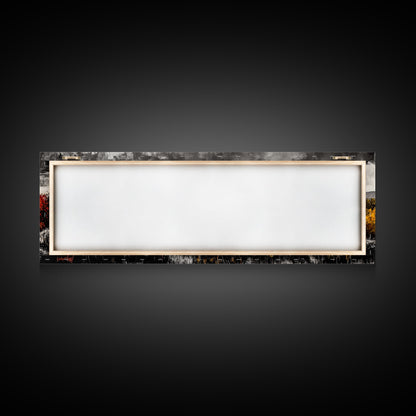 Autumn Foliage, Fall Trees, Seasonal Art, Canvas Print, Colorful Wall Art, Nature Decor, Thanksgiving Gift, Living Room Aesthetic