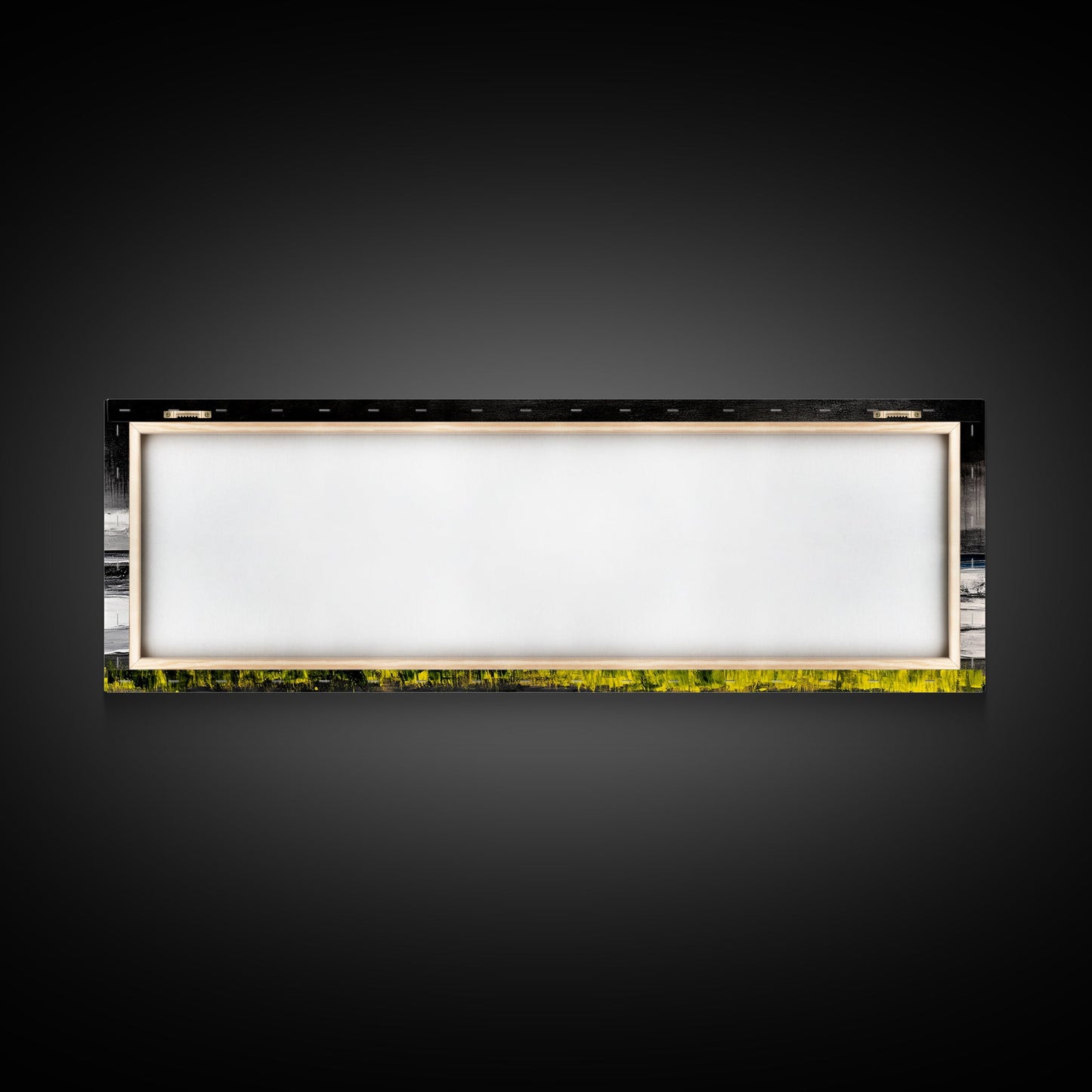 Stormy Ocean, Rolling Waves, Coastal Horizon, Dark Sky, Framed Canvas Print, Minimalist Wall Art, Beach House Decor, Ocean Lovers Gift