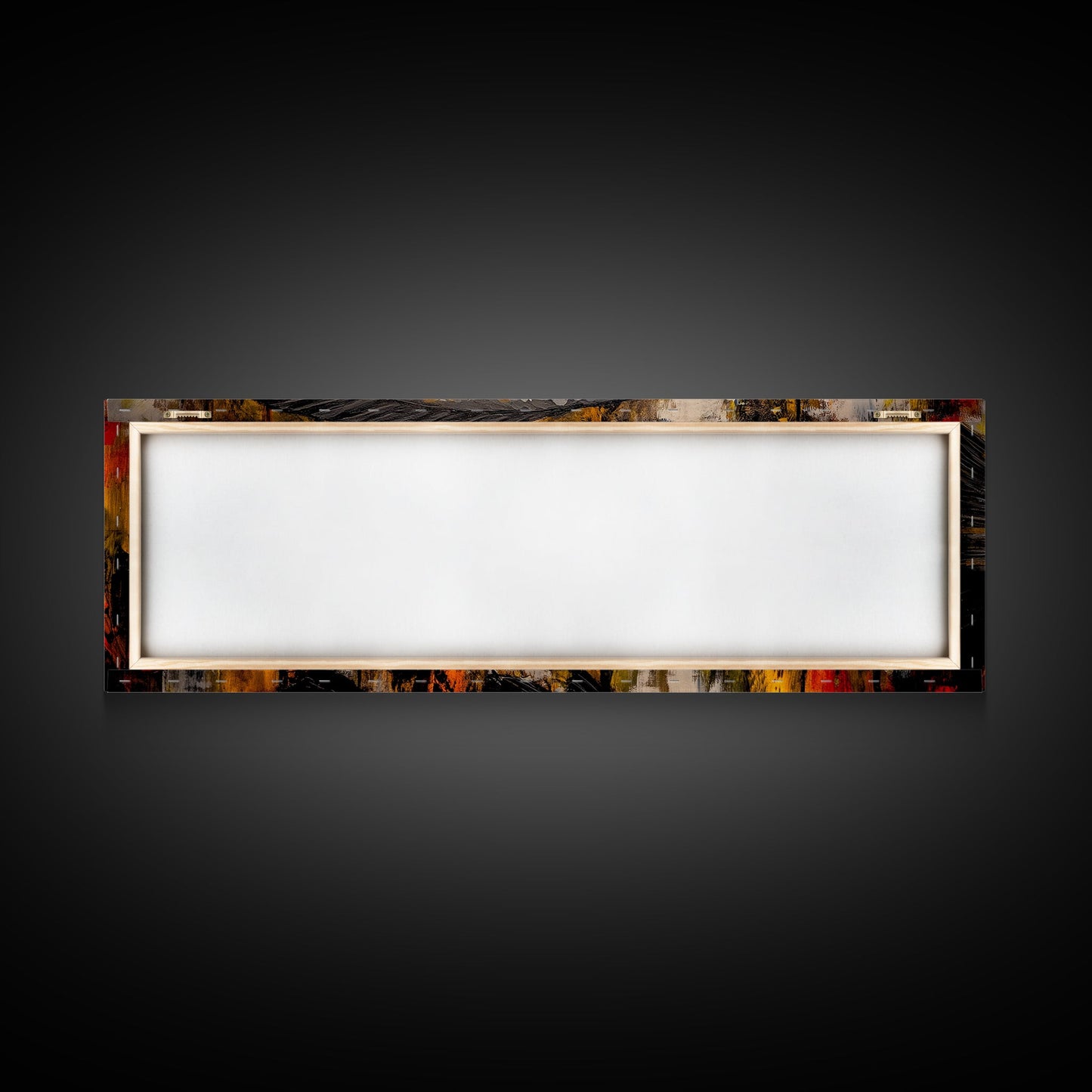 Colorful Fish, Rustic Wood, Vibrant Art, Wildlife Painting, Framed Canvas Print, Nature Wall Art, Fishing Cabin Decor, Unique Gift Idea