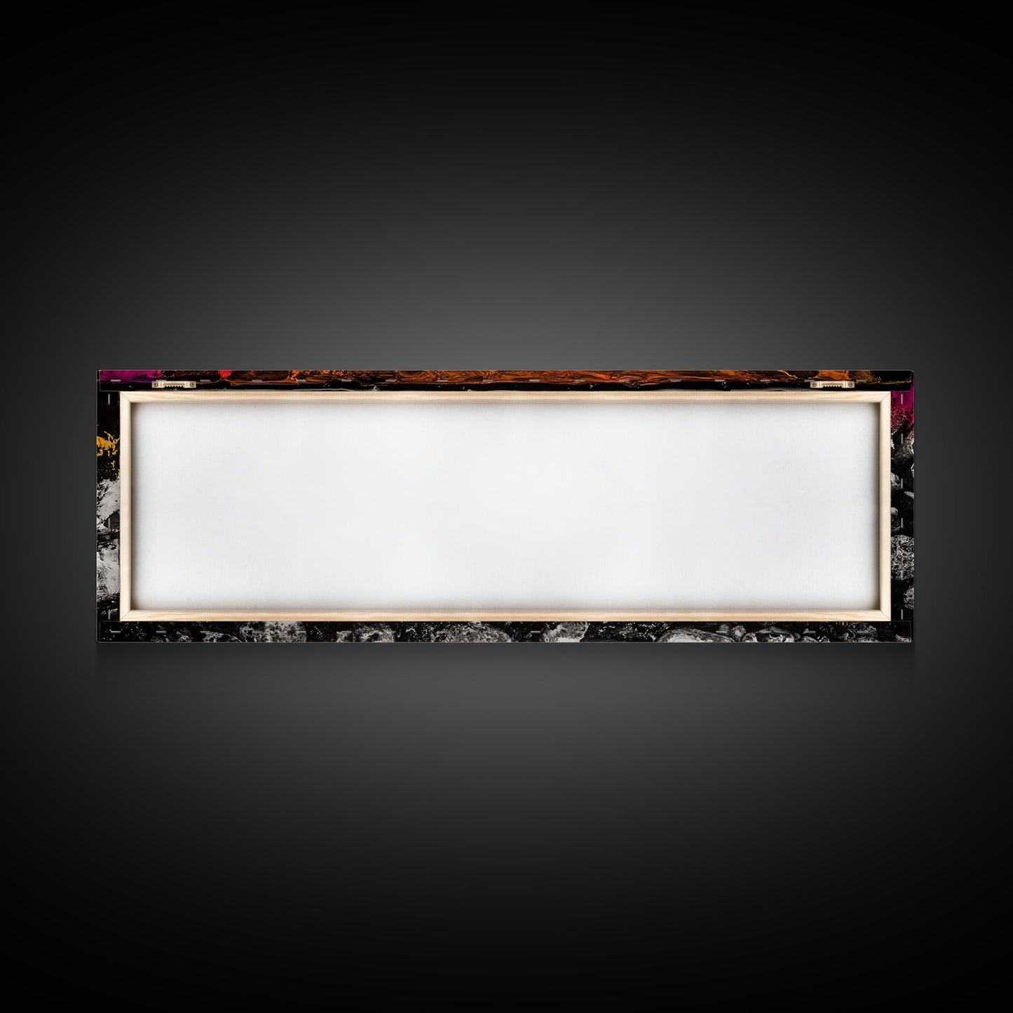 Abstract Stones, Modern Art, Vibrant Wall Decor, Canvas Print, Black White Orange, Office Art, Contemporary Home Decor, Large Wall Art