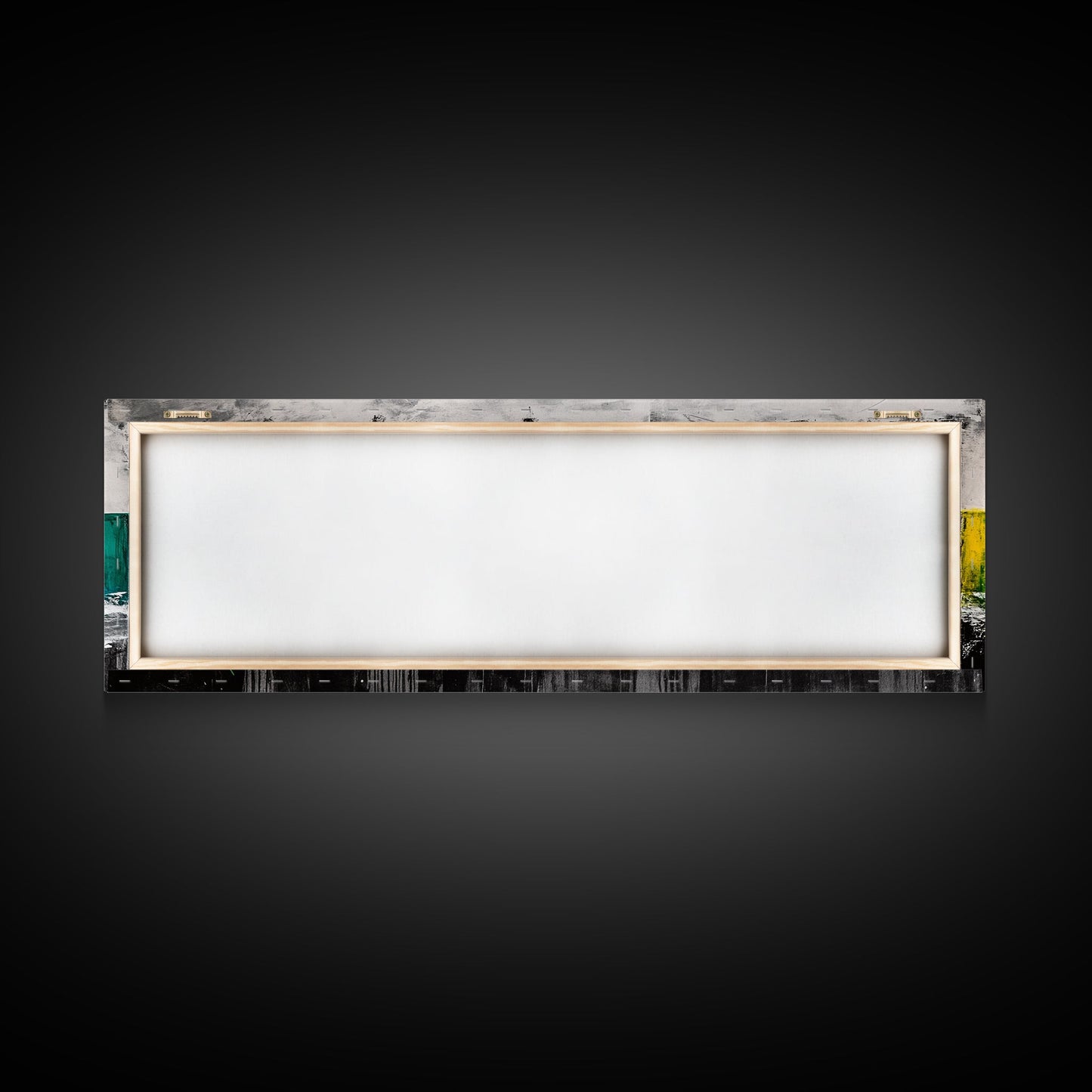 Abstract Water, Minimalist Ocean Art, Contemporary Coastal Decor, Serene Blue Green Painting, Canvas Print, Office Wall Art