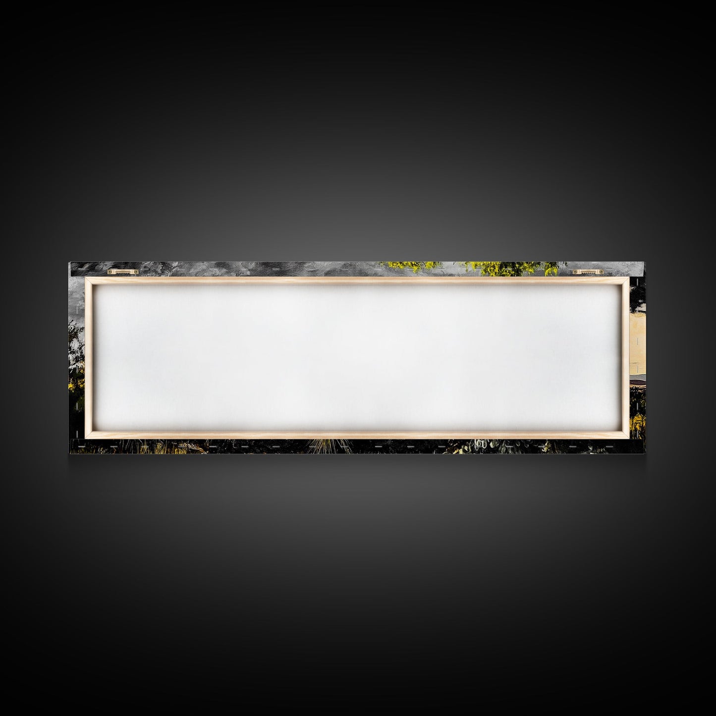 Desert Sunset, Cactus Landscape, Southwest Art, Nature Wall Decor, Framed Canvas Print, Earthy Home Decor, Rustic Western Art, Moody Wall Decor