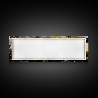 Desert Sunset, Cactus Landscape, Southwest Art, Nature Wall Decor, Framed Canvas Print, Earthy Home Decor, Rustic Western Art, Moody Wall Decor