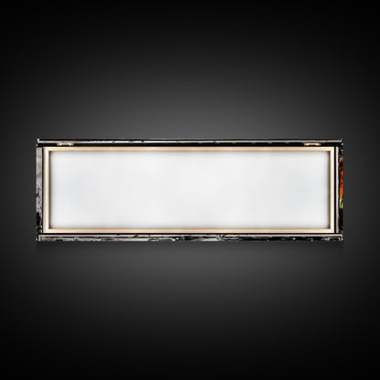 Moody Landscape Painting, Minimalist Nature Art, Rustic Home Decor, Dramatic Wall Art, Modern Abstract Print, Framed Canvas Print