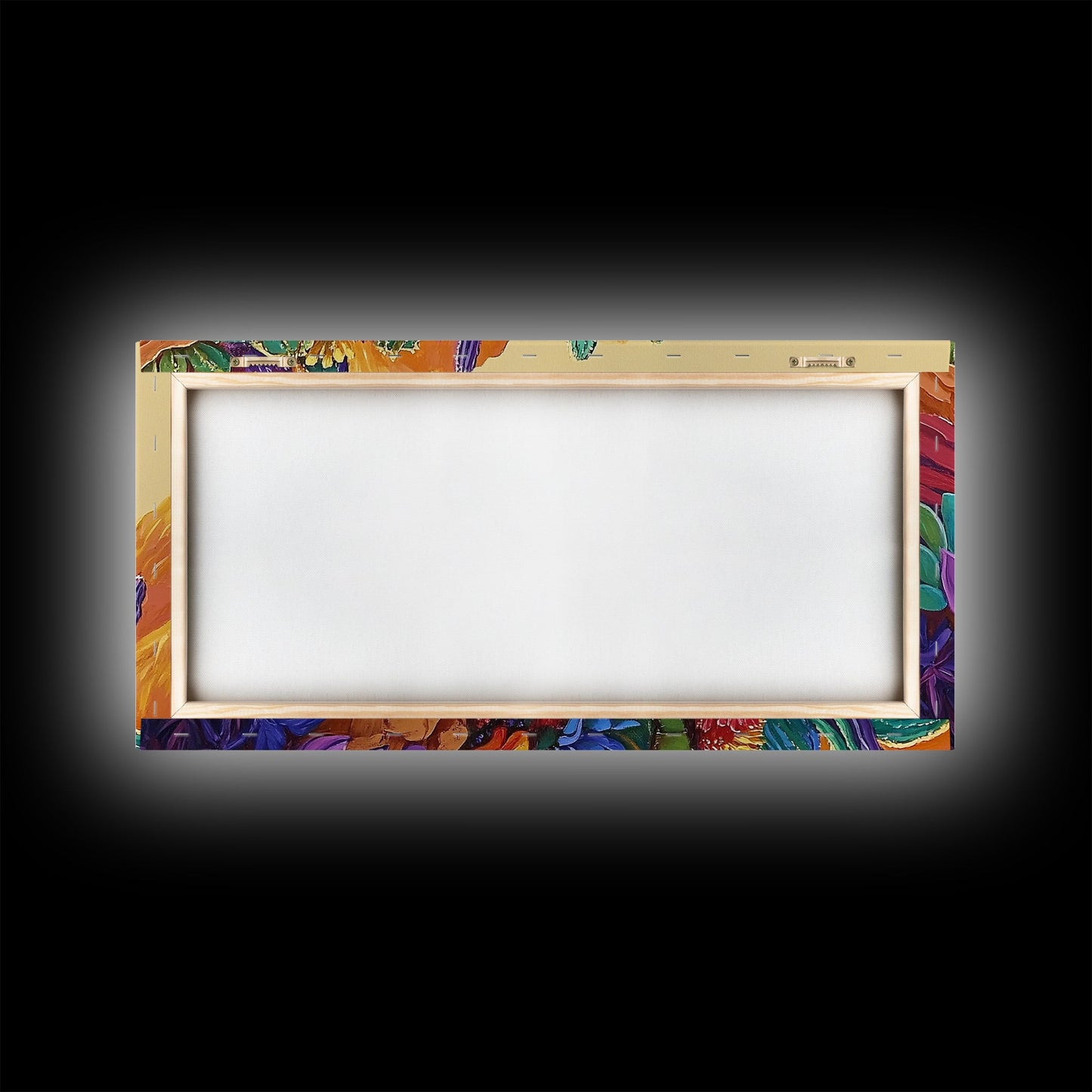 Cactus Desert, Wild, Garden, Colorful Wild Cactus Garden Canvas Print, Southwestern Desert Wall Art, Dining Room Decor, Boho Art Print