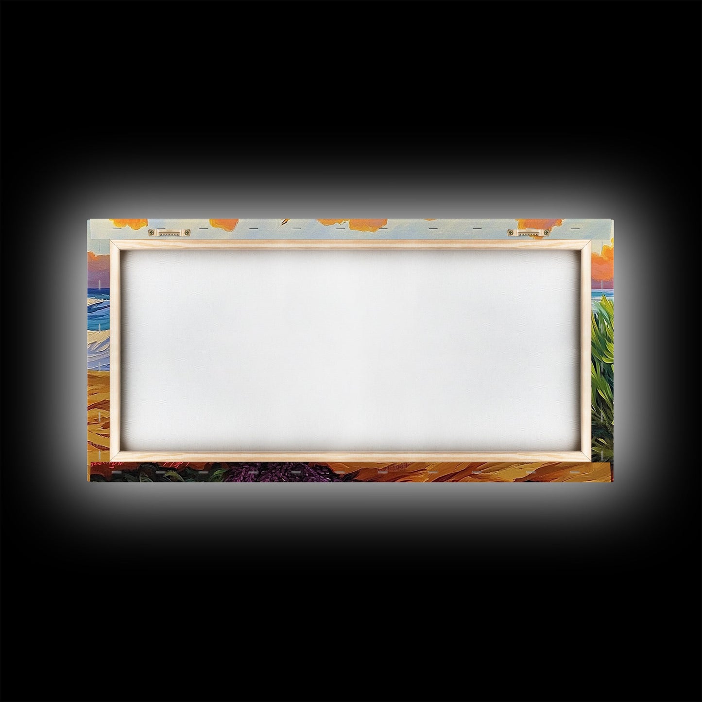 Beach, Sunset, Grasses, Coastal, Canvas Print, Tropical coastal wall art, desert beach boho art, modern bathroom art, hallway decor