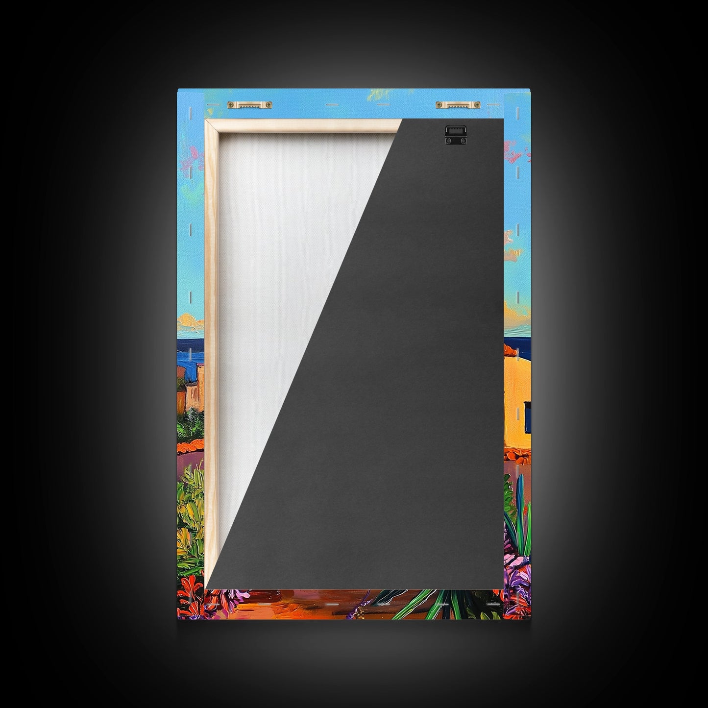 Jellyfish Surreal, Ocean, Dreamy Framed Canvas Print, Coastal Living Room Wall Art, Fantasy Sea Creature Art, Bright Tropical Decor