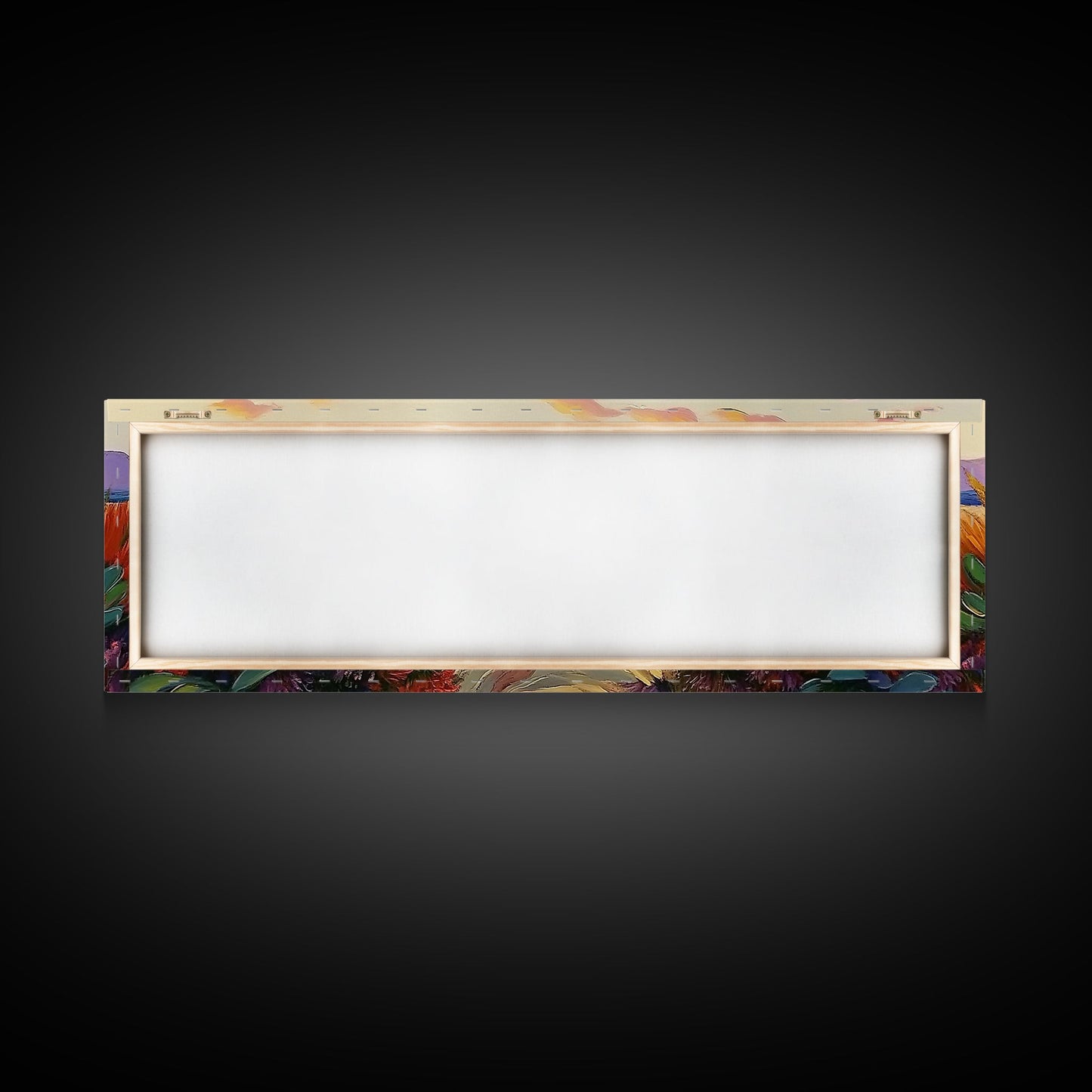 Beach Fence, Sunset Shore, Autumn Grass, Serene Dunes, Framed Canvas Print, Boho Coastal Art, Bedroom Tranquil Wall Decor