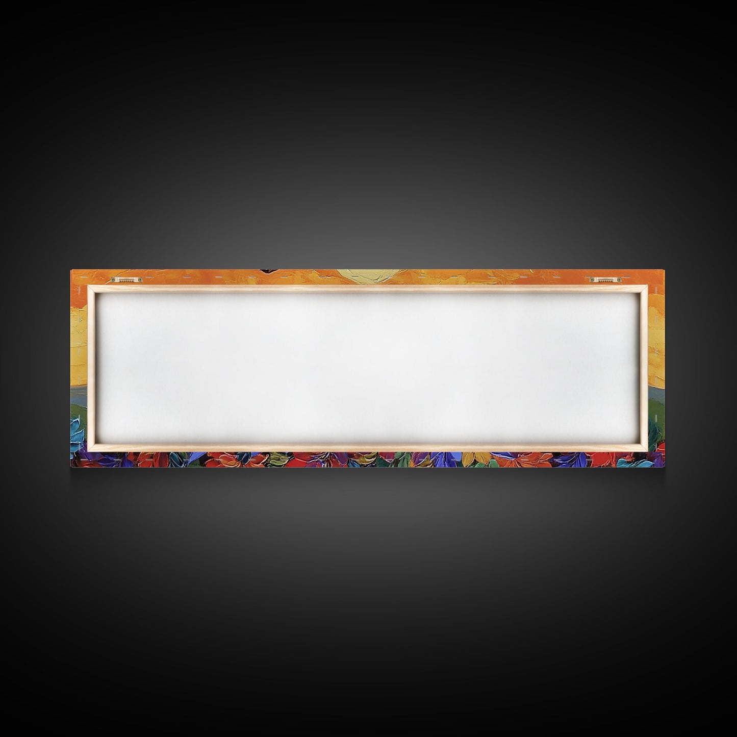 Abstract Bird, Flying Feathers, Bold Sunset, Canvas Print, Vibrant Boho Art, Living Room Statement Piece, Fall Color Palette