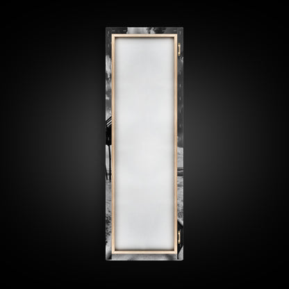 Pier at Sunrise, Ocean Horizon Print, Seascape Photography, Framed Canvas Print, Coastal Bathroom Wall Art, Nautical Theme Decor