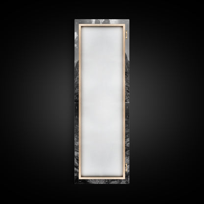 Canyon Lake, Majestic Water, Mountain Reflections, Nature Serenity, Minimalist Art, Canvas Print, Living Room Wall Art, Adventure Vibes