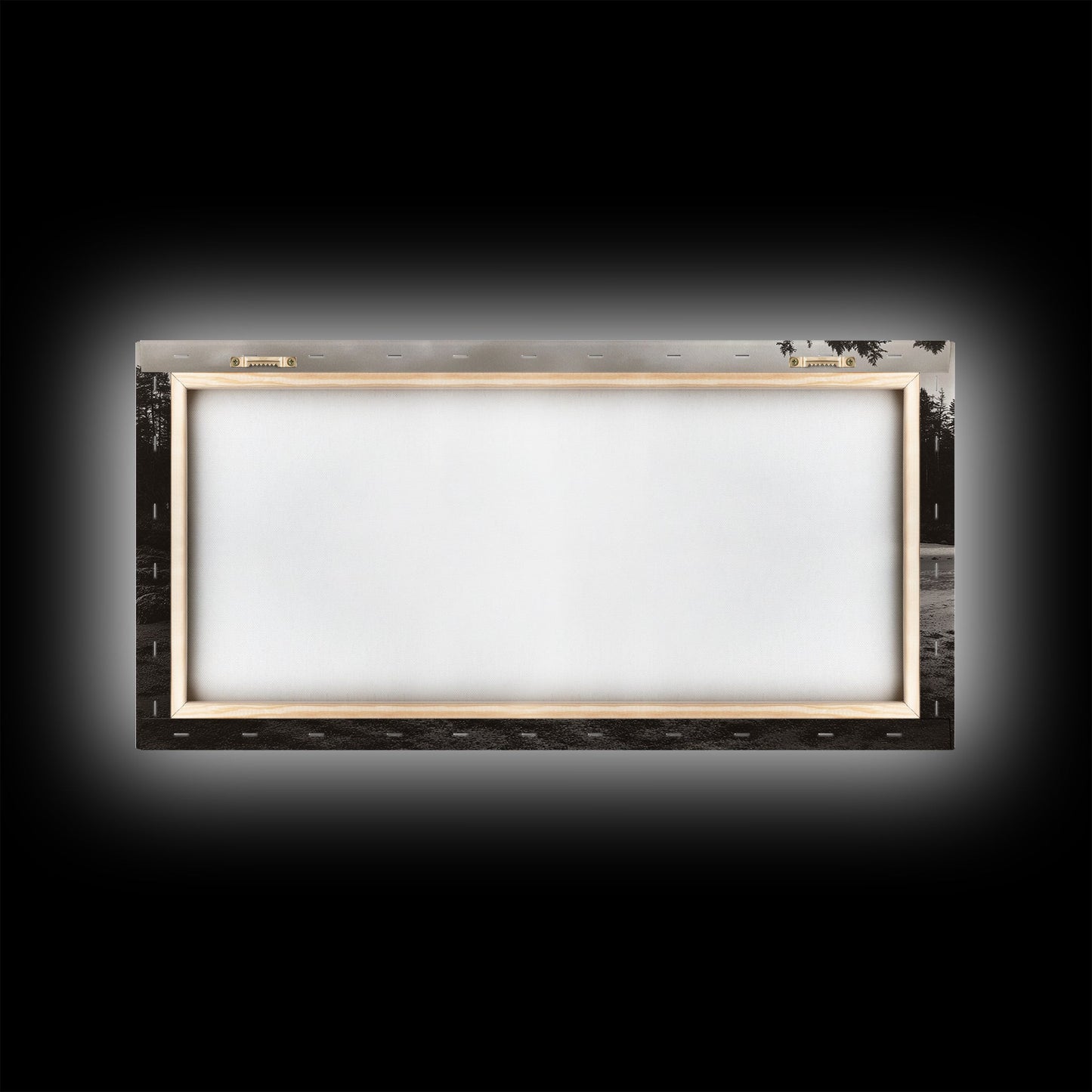 Tranquil Cove View, Forest Meets Ocean, Pacific Northwest Art, Canvas Print, Living Room Wall Art, Nature Photography, Calm Aesthetic