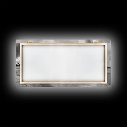 Dragon Head Sculpture, Beach Sand Art, Mythical Creature Decor, Fantasy Vibes, Framed Canvas Print, Game Room Wall Art, Office Wall Art