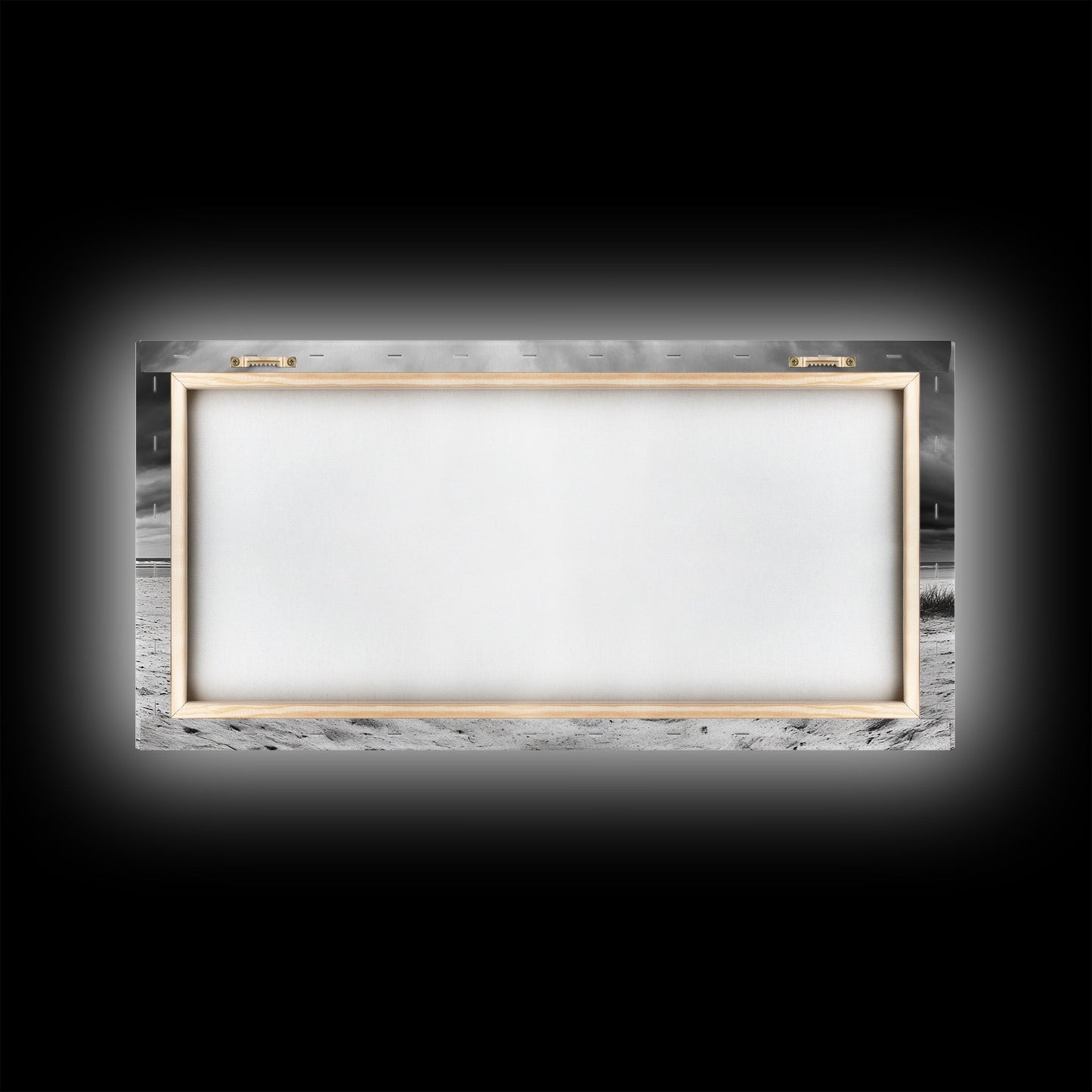 Desert Tumbleweed, Western Landscape, Stormy Sky, Framed Canvas Print, Rustic Farmhouse Wall Art, Fall Decor, Minimalist Western Art