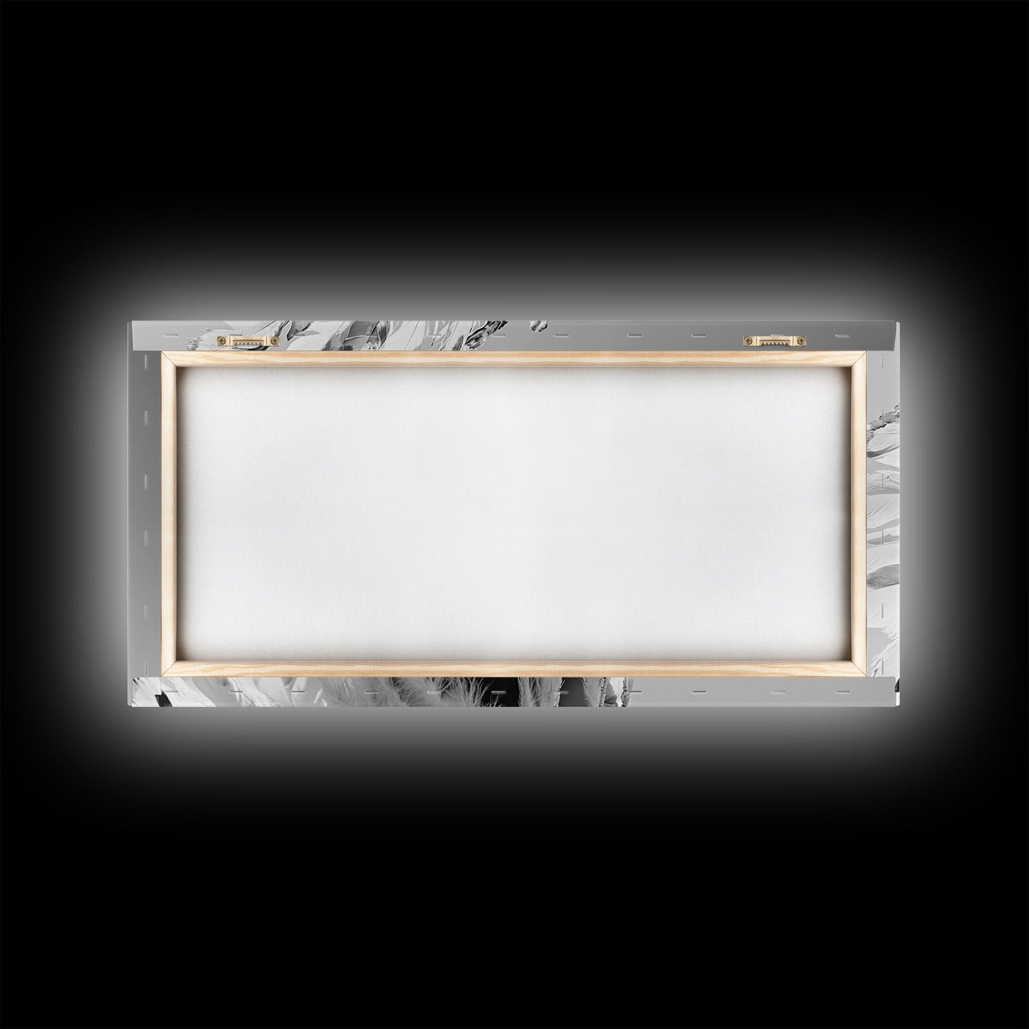 Kopfschmuck der Ureinwohner, Federkrone, Kulturelle Hommage, Leinwanddruck, Boho-Ethno-Dekor, Wandbild fürs Schlafzimmer, Monochromer indigener Stil