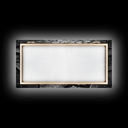 Cracked Earth Texture, Nature Closeup, Desert Minimalism, Earth Tone Art, Canvas Print, Rustic Home Decor, Fall Entryway Wall Art