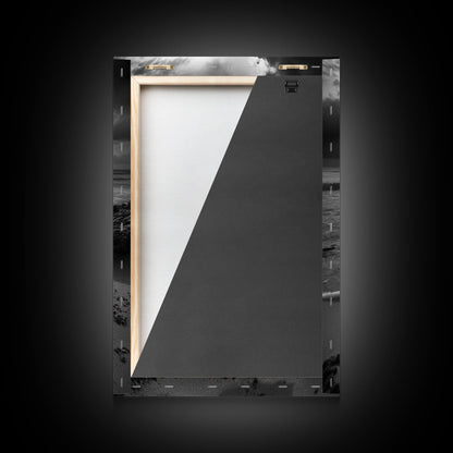 Book Beach Twilight, Reading By Ocean, Literary Seascape, Canvas Print, Study Wall Art, Moody Literary Art, Minimalist Coastal Decor