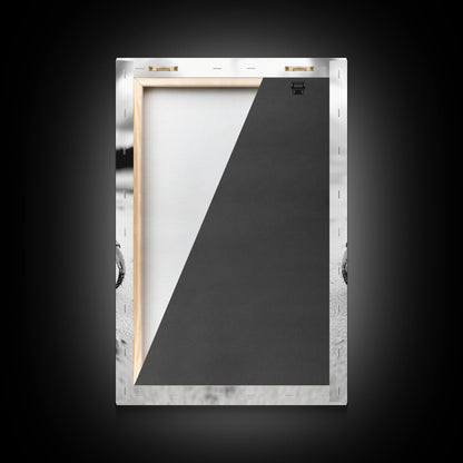 Beach Crab Portrait, Closeup Ocean Art, Tropical Minimalism, Coastal Creature Photo, Framed Canvas Print, Bathroom Wall Decor, Marine Decor