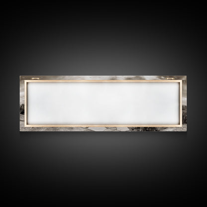 Desert Home, Adobe House, Rustic Pathway, Cactus Garden, Framed Canvas Print, Southwestern Decor, Living Room Wall Art, Western Aesthetic