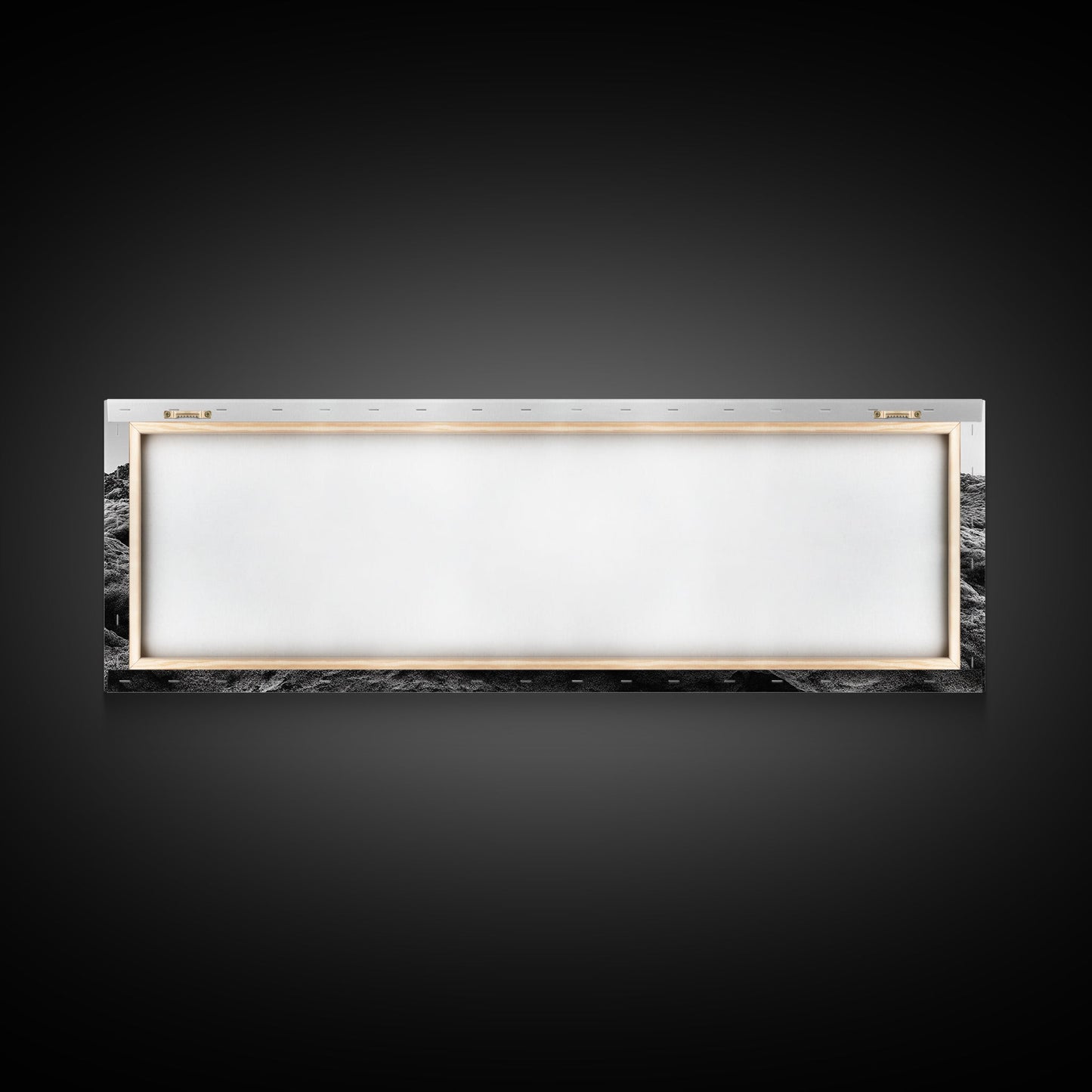 Vulkanmoos, raues Gelände, isländische Landschaft, wilde Naturszene, Leinwanddruck, Erdtöne, Wandbild für den Eingangsbereich, minimalistische Abenteuerkunst