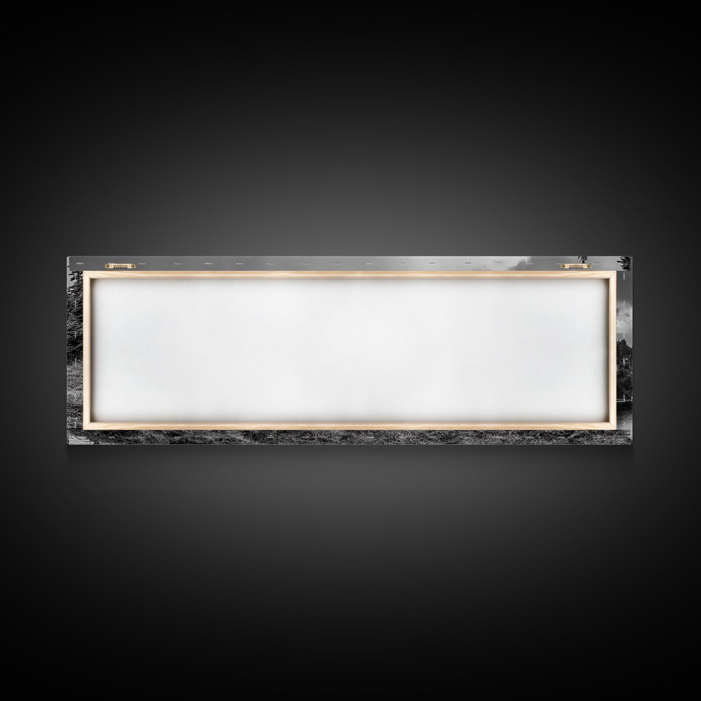 Cabin On Hill, Mountain Lake, Rustic Retreat, Canvas Print, Fall Wall Art, Cozy Home Decor, Adventure Landscape, Nature-Inspired Design